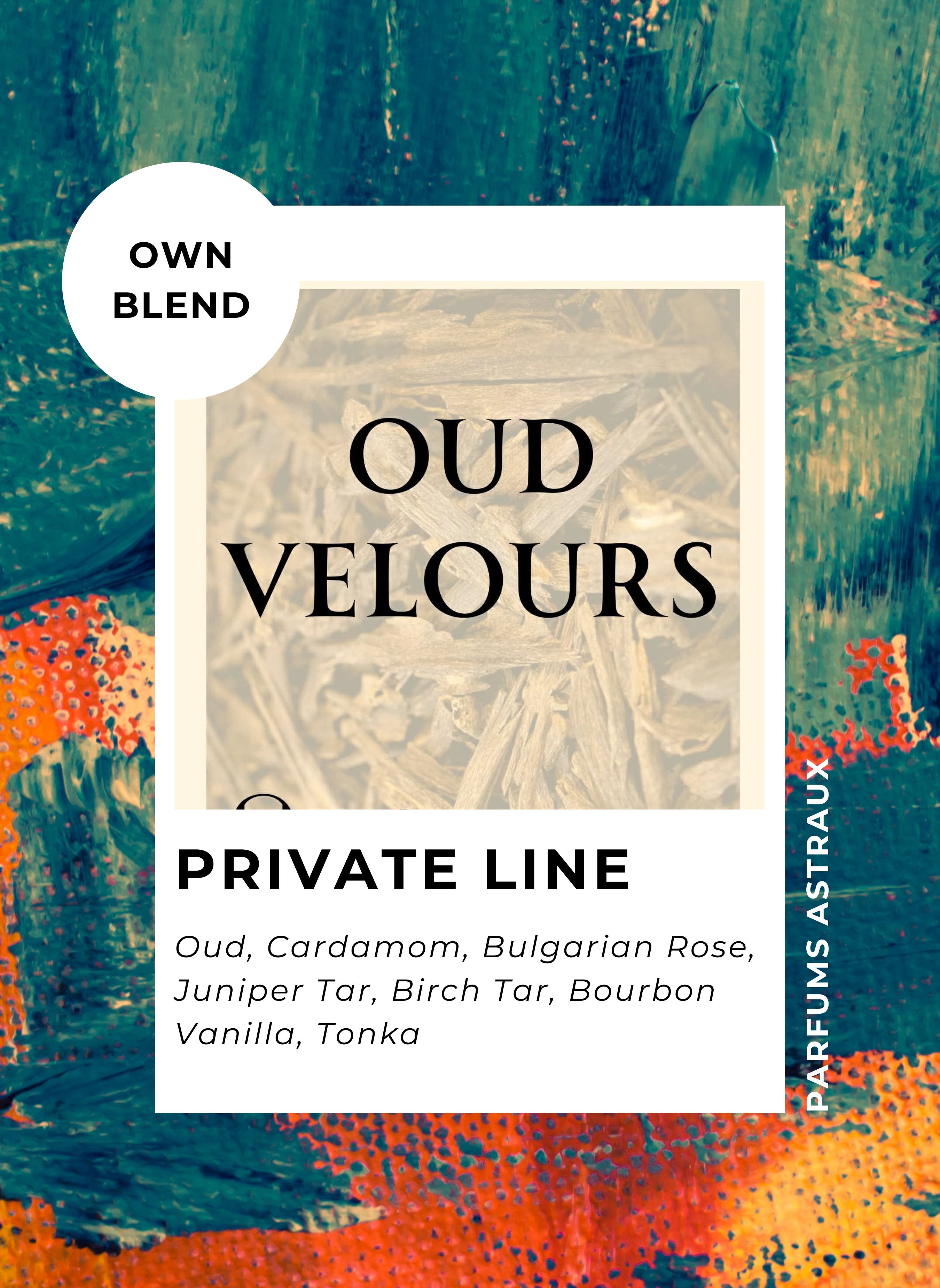 Oud Velours - Parfums Astraux original creations
